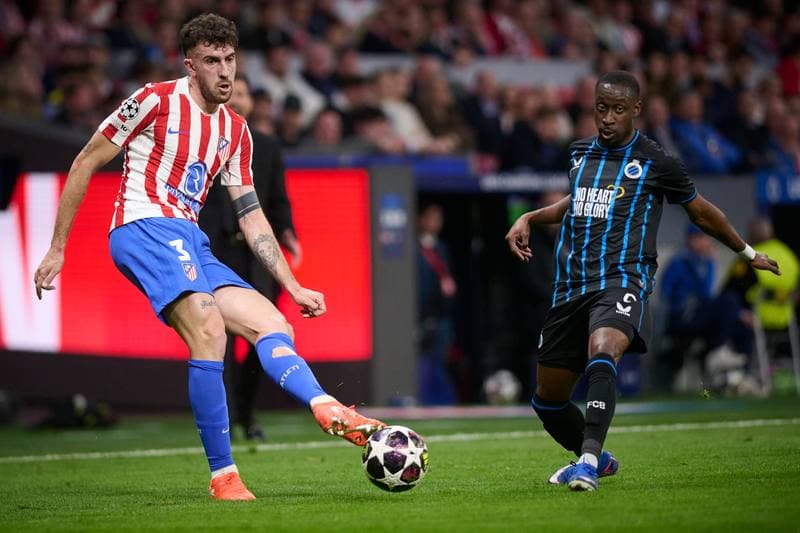 Football. Champions League. Atletico Madrid - Club Brugge KV. 24.02.2026