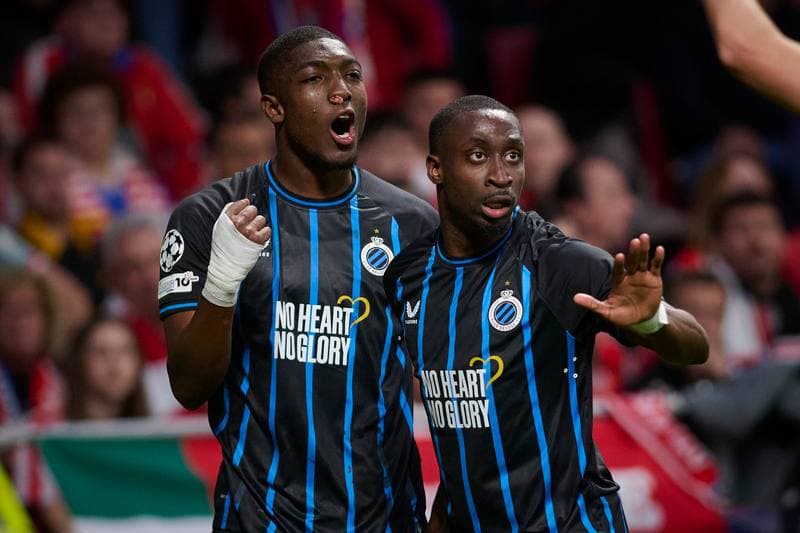 Football. Champions League. Atletico Madrid - Club Brugge KV. 24.02.2026