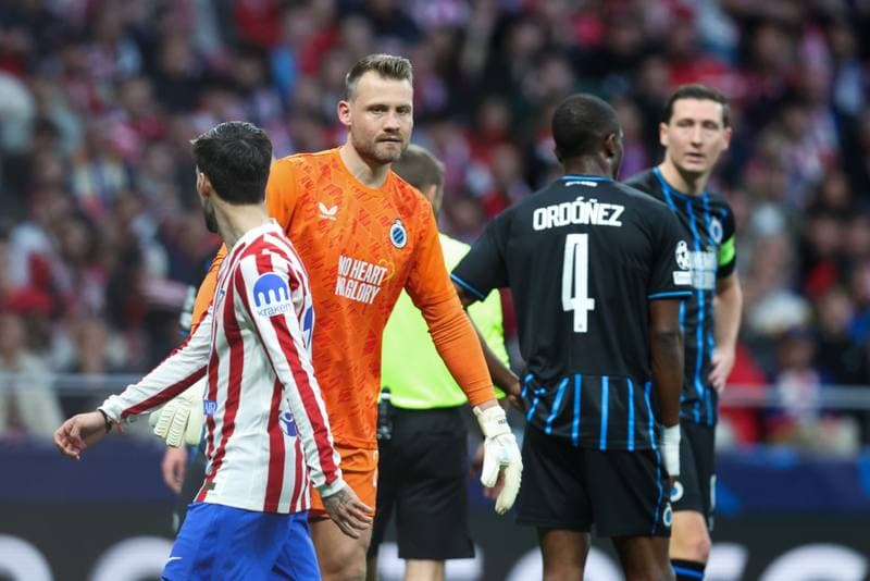 Football. UEFA Champions League. Atletico Madrid - Club Brugge. 24.02.2026