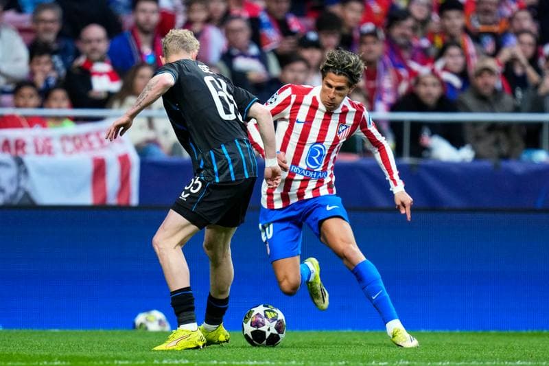 Football. UEFA Champions League. Atletico de Madrid - Club Brugge. 24.02.2026