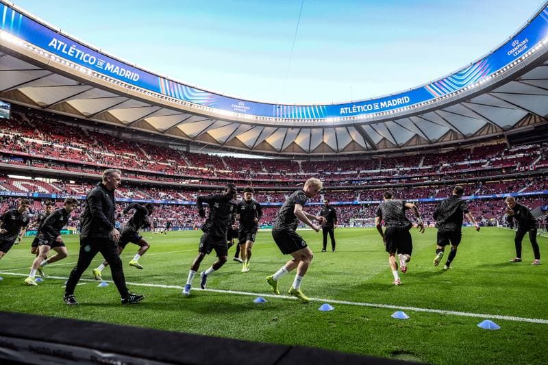 Football. UEFA Champions League. Atletico Madrid - Club Brugge. 24.02.2026