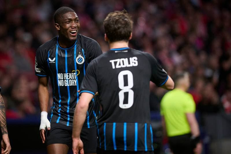 Football. Champions League. Atletico Madrid - Club Brugge KV. 24.02.2026