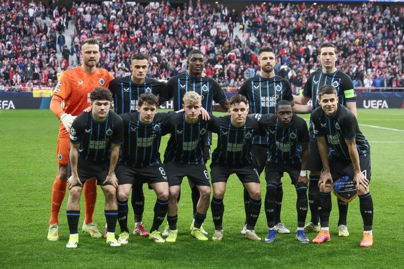 Football. UEFA Champions League. Atletico Madrid - Club Brugge. 24.02.2026