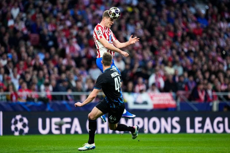 Football. UEFA Champions League. Atletico de Madrid - Club Brugge. 24.02.2026