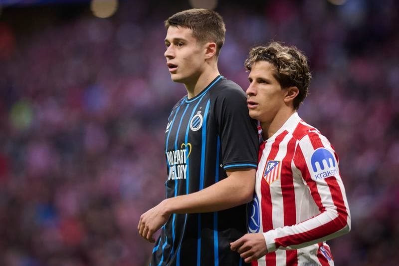 Football. Champions League. Atletico Madrid - Club Brugge KV. 24.02.2026