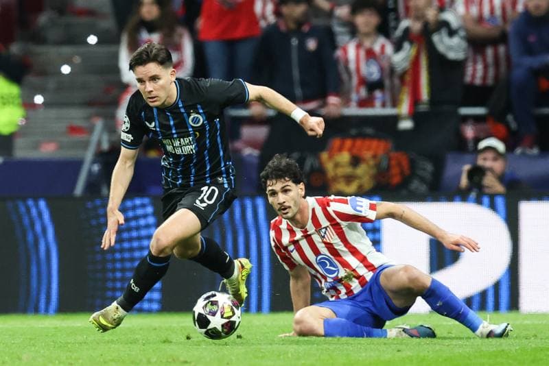 Football. UEFA Champions League. Atletico Madrid - Club Brugge. 24.02.2026