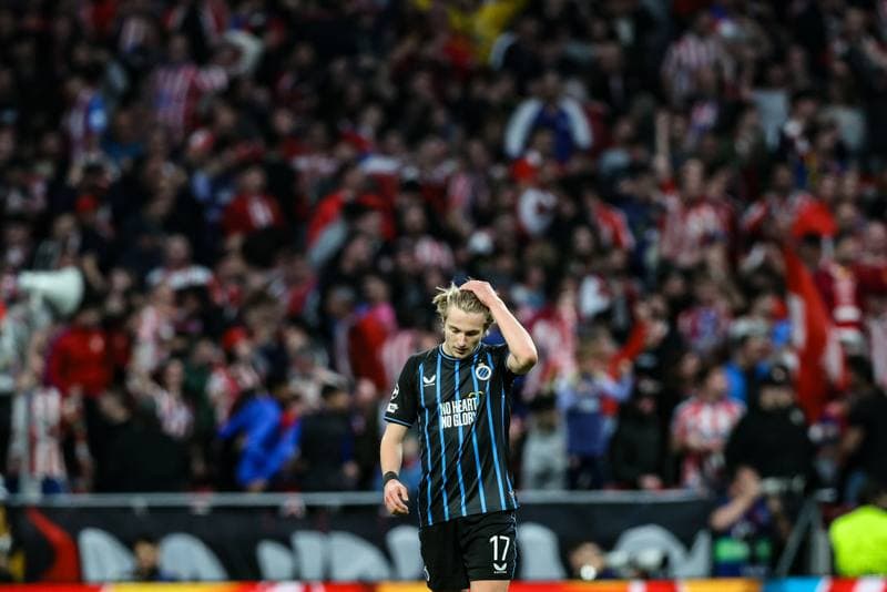 Football. UEFA Champions League. Atletico Madrid - Club Brugge. 24.02.2026