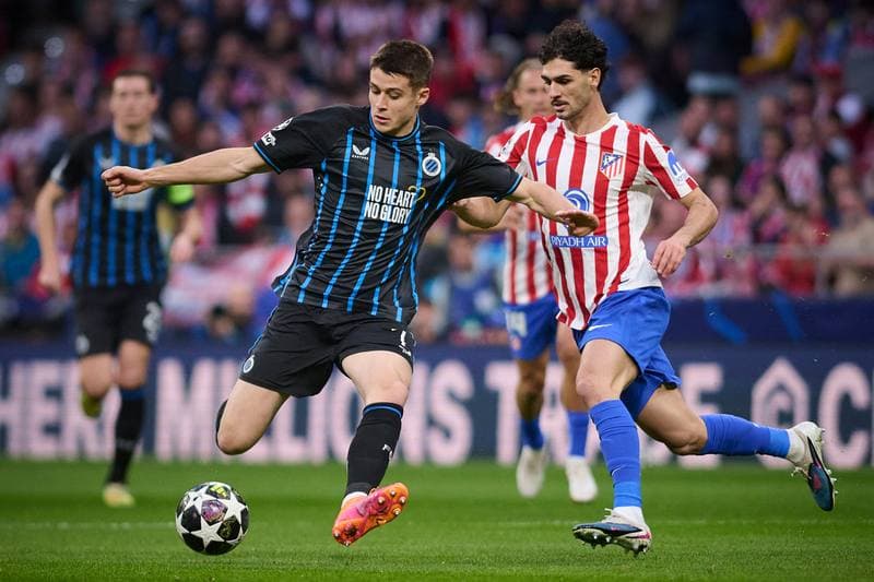 Football. Champions League. Atletico Madrid - Club Brugge KV. 24.02.2026