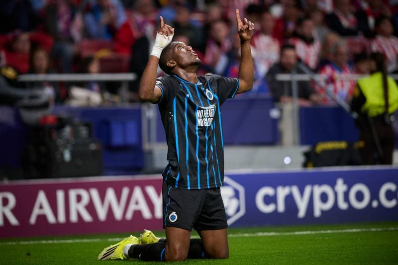 Football. Champions League. Atletico Madrid - Club Brugge KV. 24.02.2026