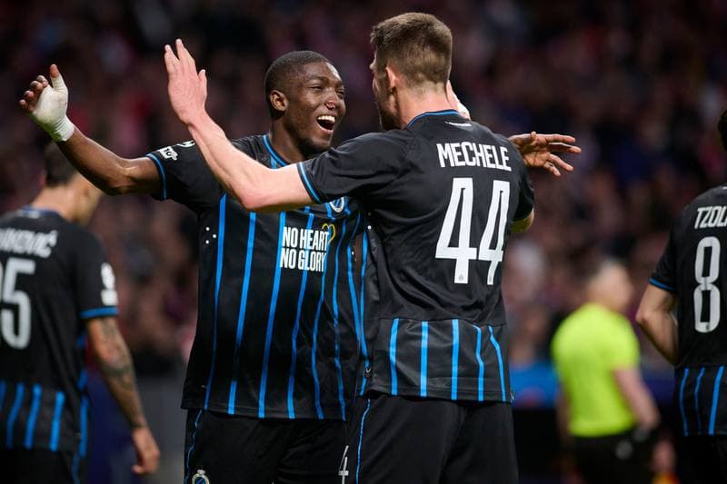 Football. Champions League. Atletico Madrid - Club Brugge KV. 24.02.2026