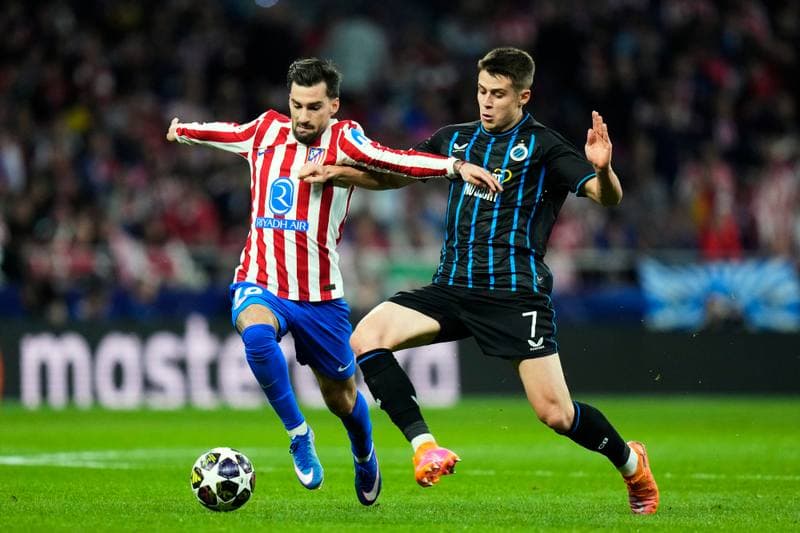 Football. UEFA Champions League. Atletico de Madrid - Club Brugge. 24.02.2026