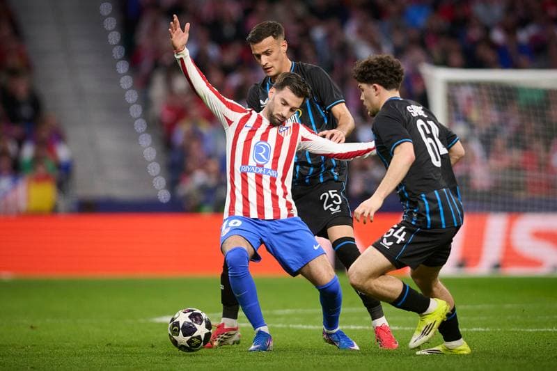 Football. Champions League. Atletico Madrid - Club Brugge KV. 24.02.2026