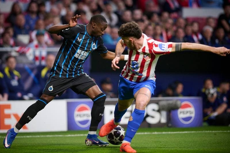 Football. Champions League. Atletico Madrid - Club Brugge KV. 24.02.2026