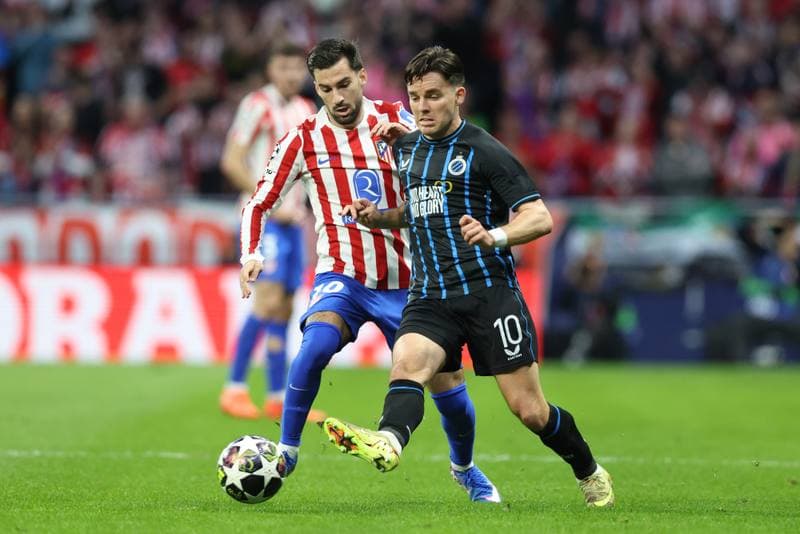 Football. UEFA Champions League. Atletico Madrid - Club Brugge. 24.02.2026