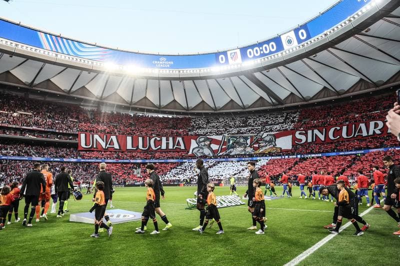 Football. UEFA Champions League. Atletico Madrid - Club Brugge. 24.02.2026