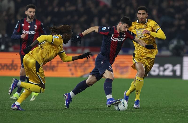 Football. Serie A. Bologna - Udinese. 23.02.2026