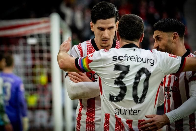 Football. Bundesliga. SC Freiburg - Borussia Monchengladbach. 22.02.2026