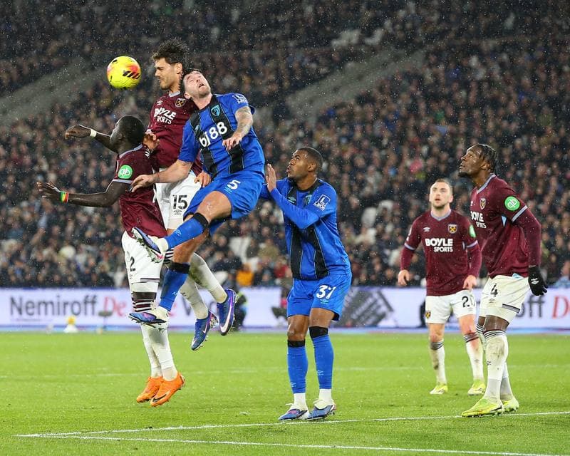 Football. Premier League. West Ham United - AFC Bournemouth. 21.02.2026