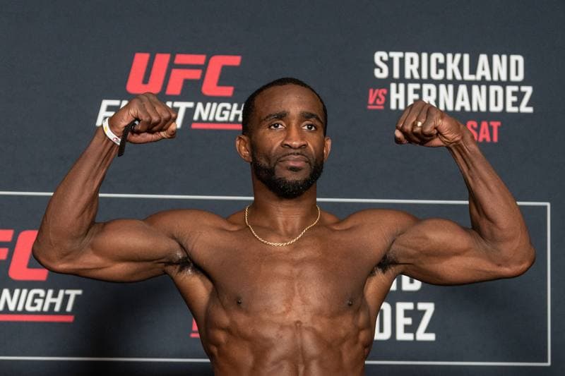 Mixed Martial Arts. UFC Fight Night. Official Weigh-In. 20.02.2026