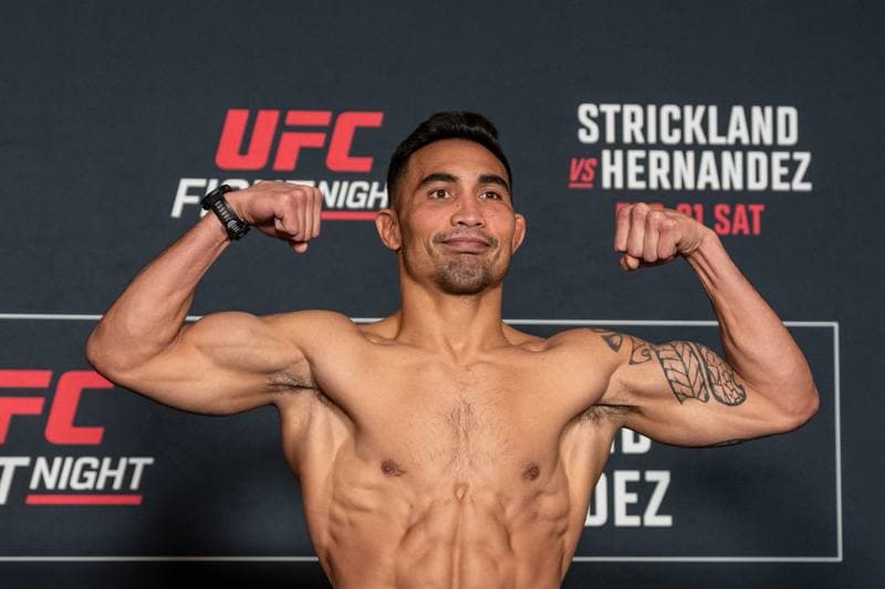Mixed Martial Arts. UFC Fight Night. Official Weigh-In. 20.02.2026