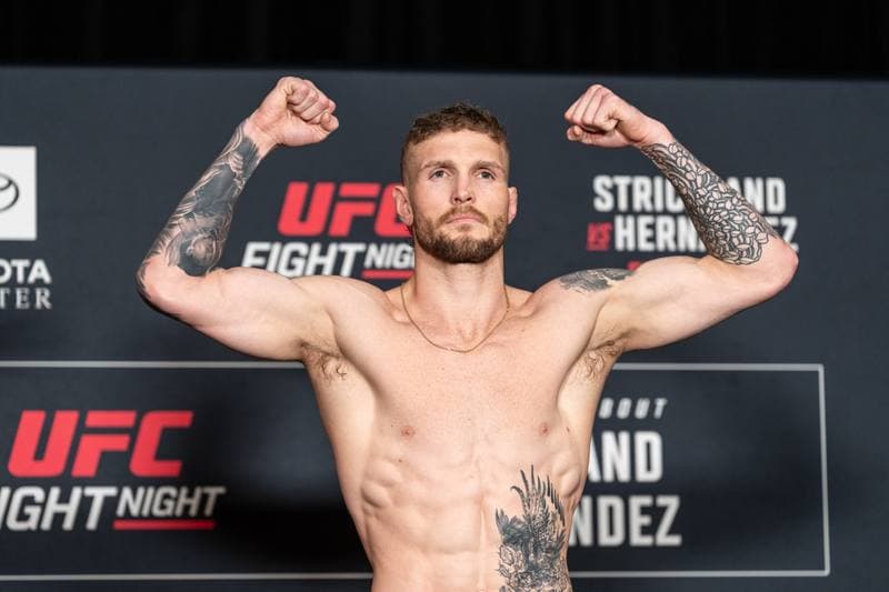 Mixed Martial Arts. UFC Fight Night. Official Weigh-In. 20.02.2026