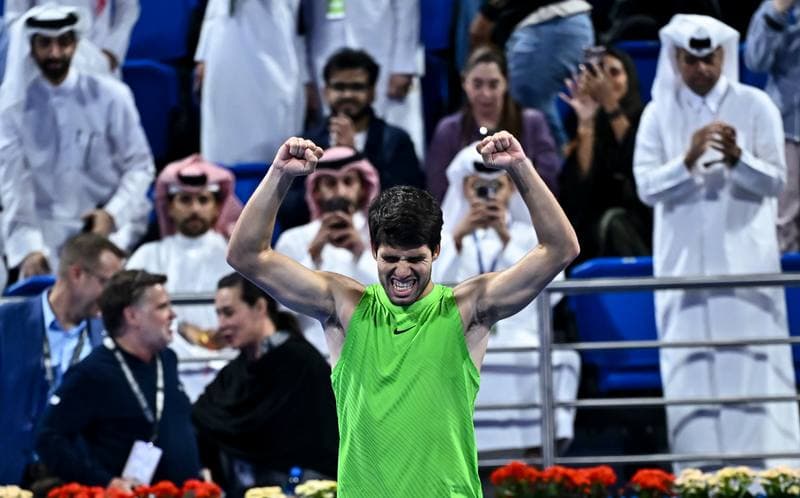 Tennis. ATP Qatar Exxonmobil Open. Carlos Alcaraz - Andrey Rublev. 20.02.2026