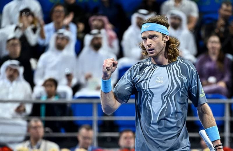 Tennis. ATP Qatar Exxonmobil Open. Carlos Alcaraz - Andrey Rublev. 20.02.2026