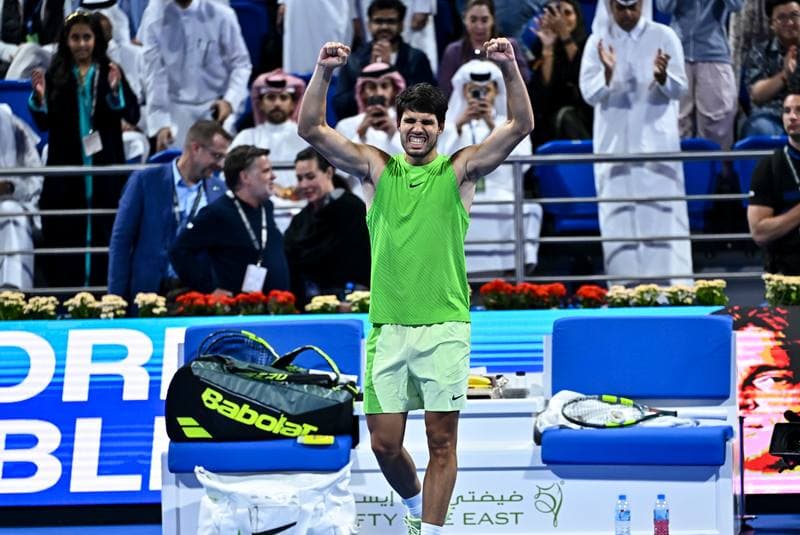 Tennis. ATP Qatar Exxonmobil Open. Carlos Alcaraz - Andrey Rublev. 20.02.2026