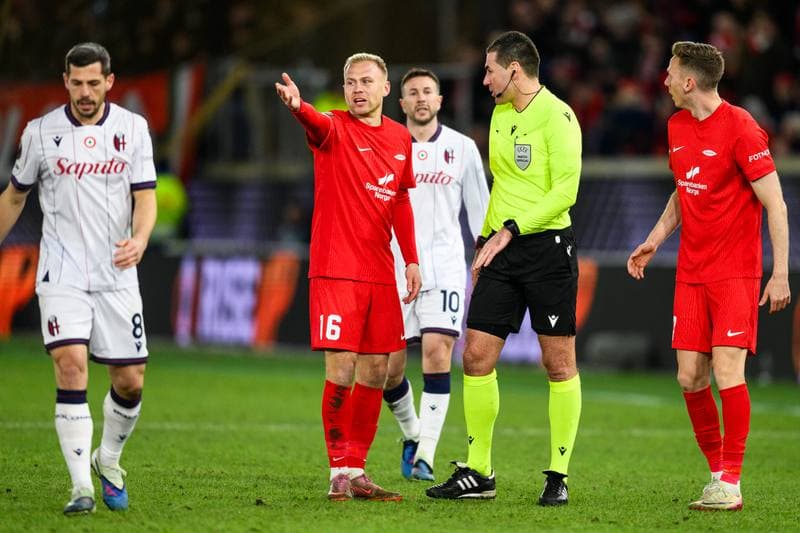 Football. UEFA Europa League. Brann - Bologna. 19.02.2026