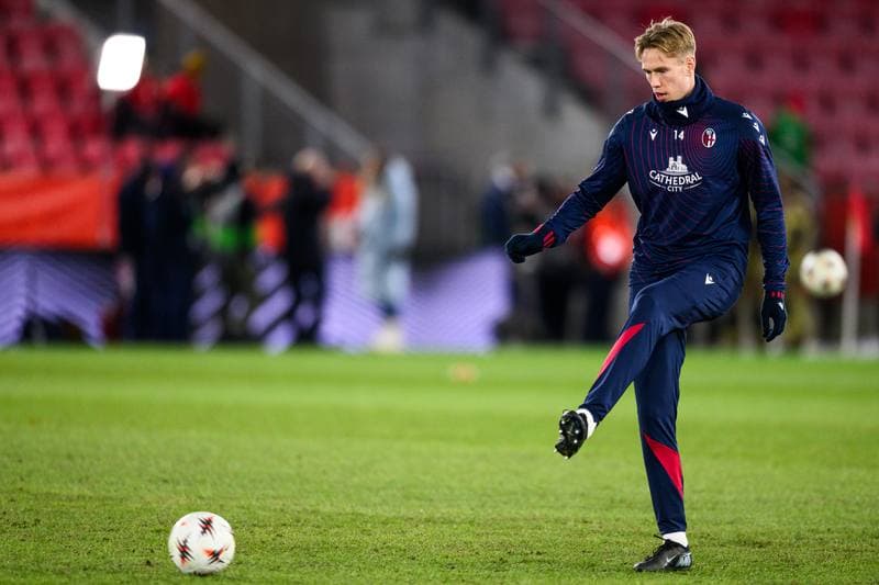 Football. UEFA Europa League. Brann - Bologna. 19.02.2026