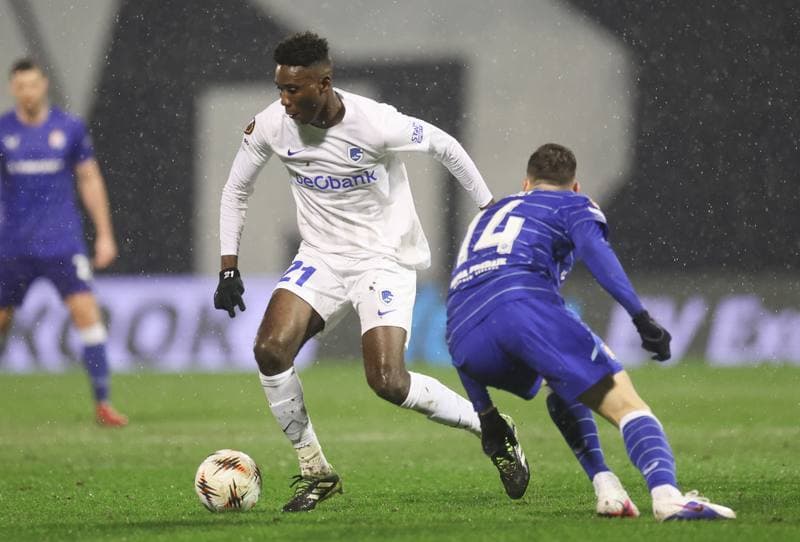 Football. UEFA Europa League. GNK Dinamo - KRC Genk. 19.02.2026