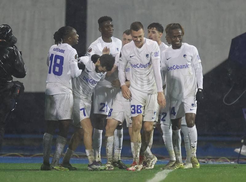 Football. UEFA Europa League. GNK Dinamo - KRC Genk. 19.02.2026