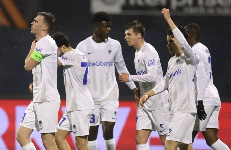 Football. UEFA Europa League. GNK Dinamo - KRC Genk. 19.02.2026