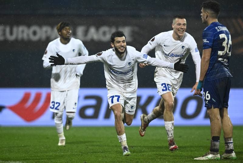 Football. UEFA Europa League. GNK Dinamo - KRC Genk. 19.02.2026