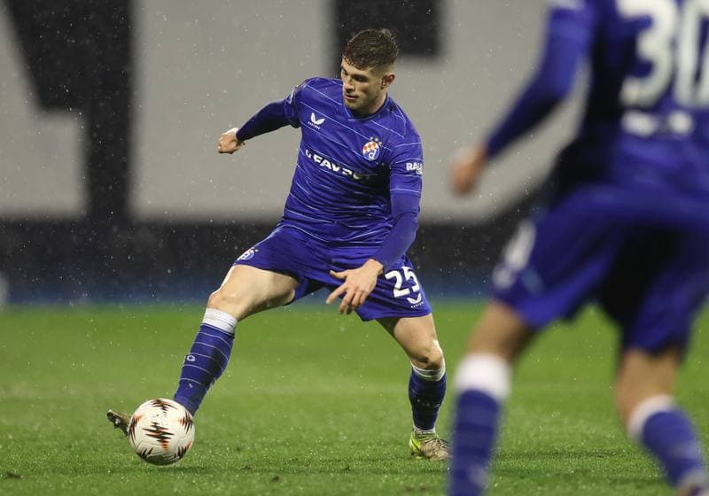Football. UEFA Europa League. GNK Dinamo - KRC Genk. 19.02.2026