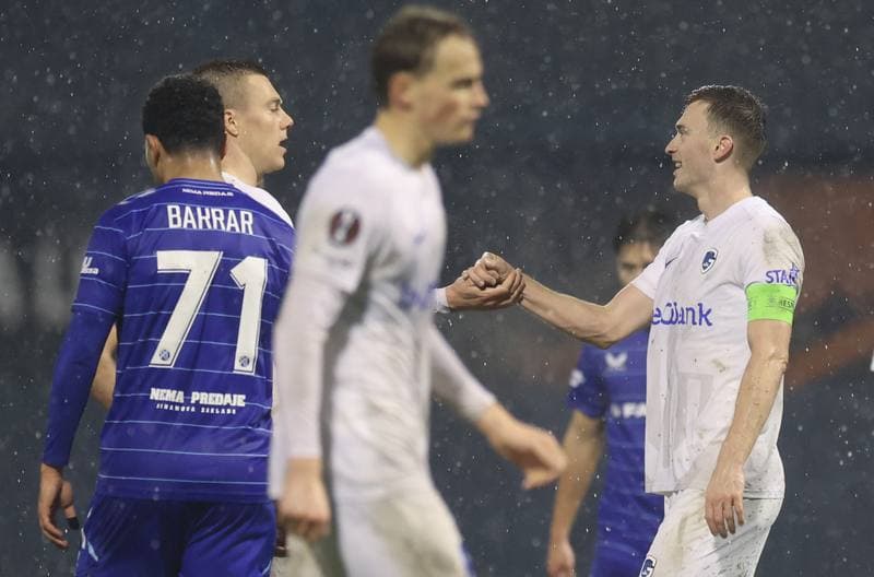 Football. UEFA Europa League. GNK Dinamo - KRC Genk. 19.02.2026