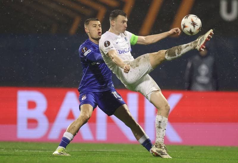 Football. UEFA Europa League. GNK Dinamo - KRC Genk. 19.02.2026