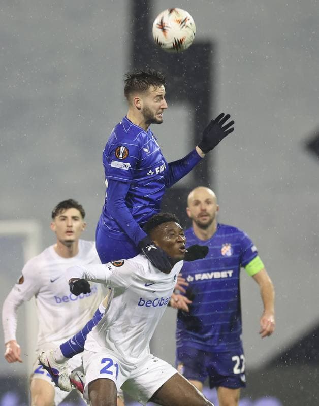 Football. UEFA Europa League. GNK Dinamo - KRC Genk. 19.02.2026