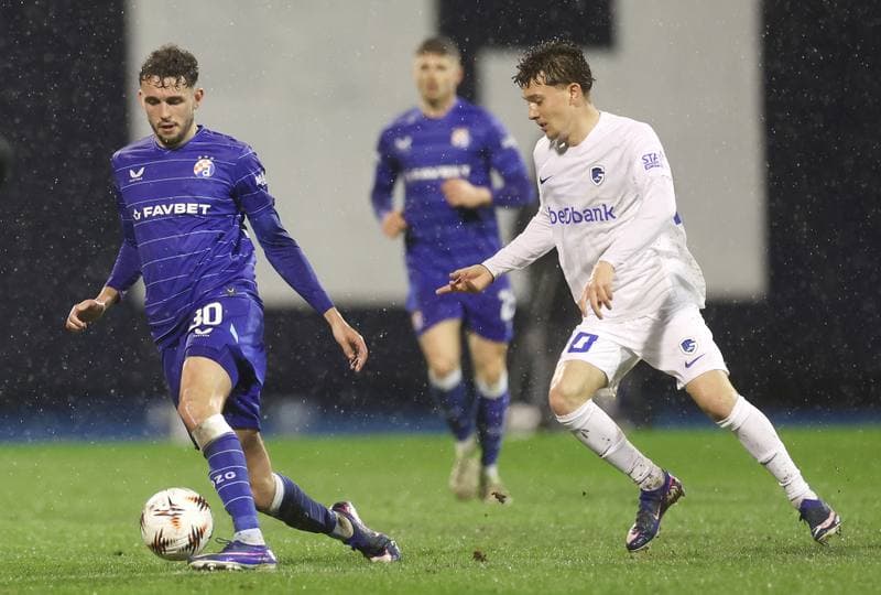 Football. UEFA Europa League. GNK Dinamo - KRC Genk. 19.02.2026