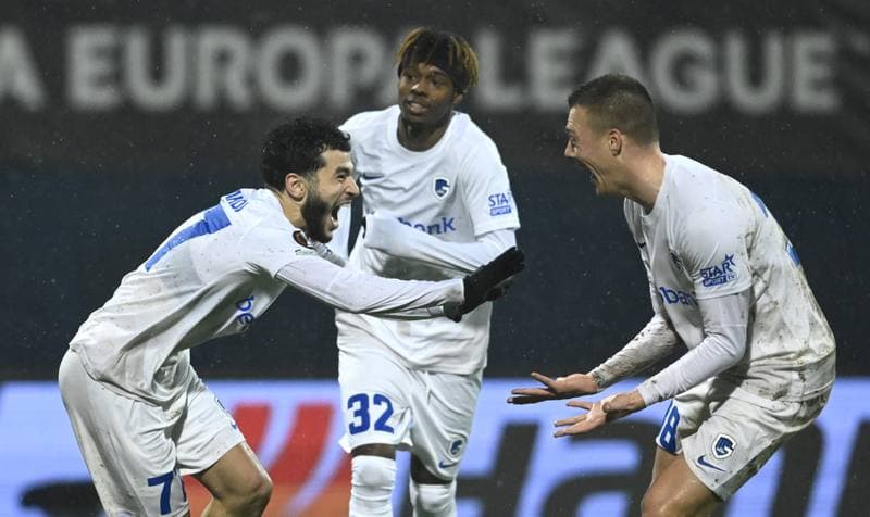 Football. UEFA Europa League. GNK Dinamo - KRC Genk. 19.02.2026