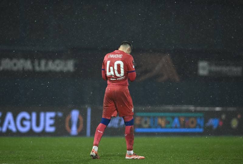 Football. UEFA Europa League. GNK Dinamo - KRC Genk. 19.02.2026