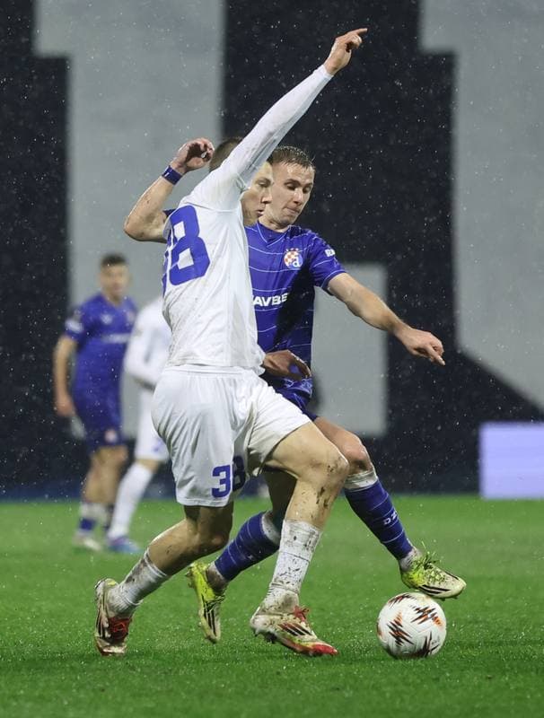 Football. UEFA Europa League. GNK Dinamo - KRC Genk. 19.02.2026