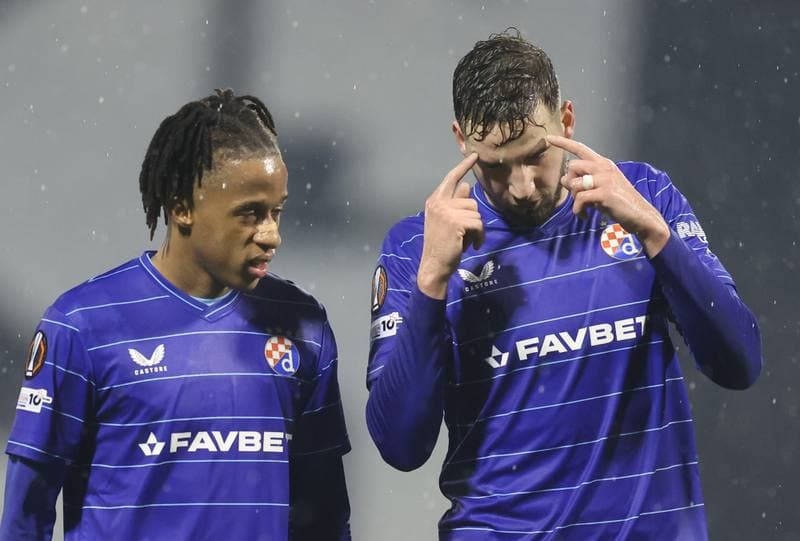Football. UEFA Europa League. GNK Dinamo - KRC Genk. 19.02.2026