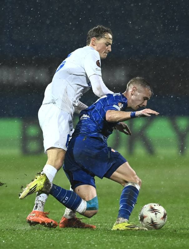Football. UEFA Europa League. GNK Dinamo - KRC Genk. 19.02.2026