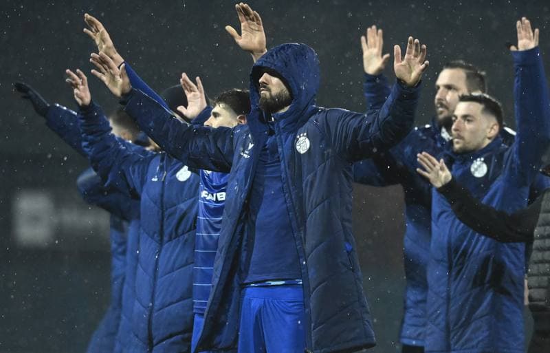 Football. UEFA Europa League. GNK Dinamo - KRC Genk. 19.02.2026