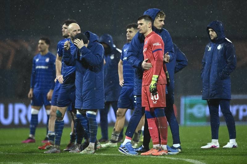 Football. UEFA Europa League. GNK Dinamo - KRC Genk. 19.02.2026