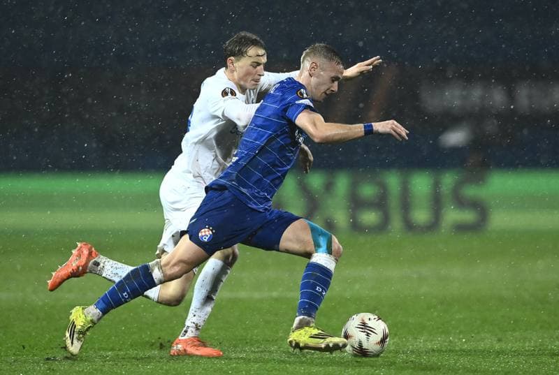 Football. UEFA Europa League. GNK Dinamo - KRC Genk. 19.02.2026