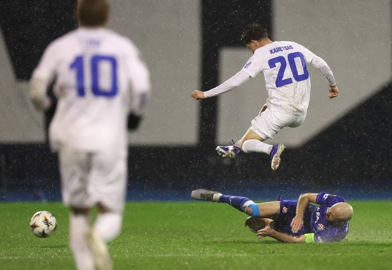 Football. UEFA Europa League. GNK Dinamo - KRC Genk. 19.02.2026