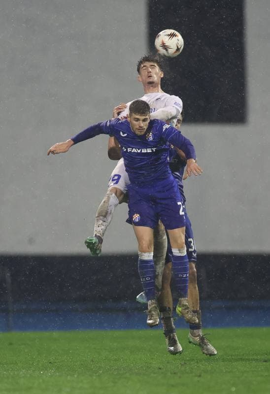 Football. UEFA Europa League. GNK Dinamo - KRC Genk. 19.02.2026
