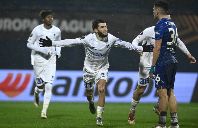 Football. UEFA Europa League. GNK Dinamo - KRC Genk. 19.02.2026